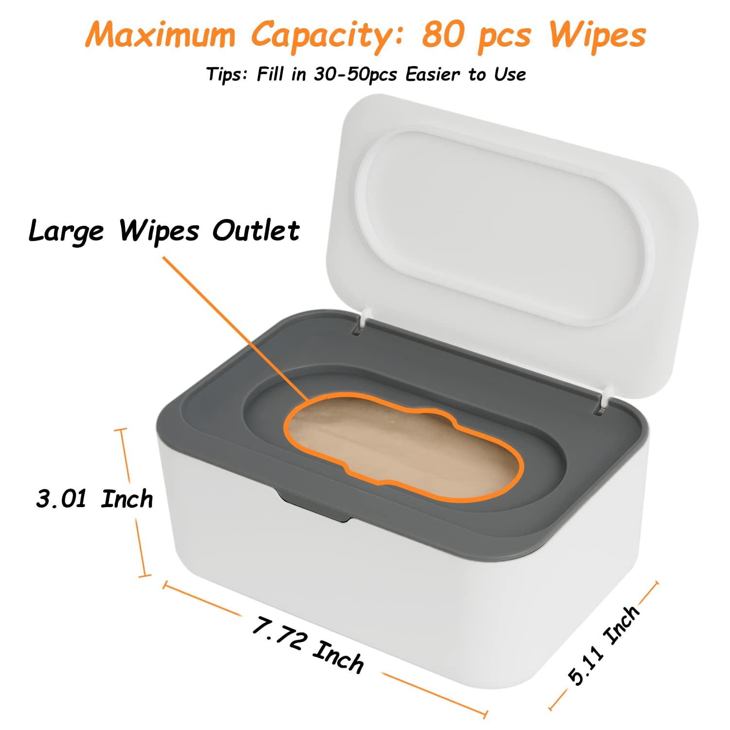 Seposeve versatile wipe case suitable for indoor and outdoor use in stroller or bag