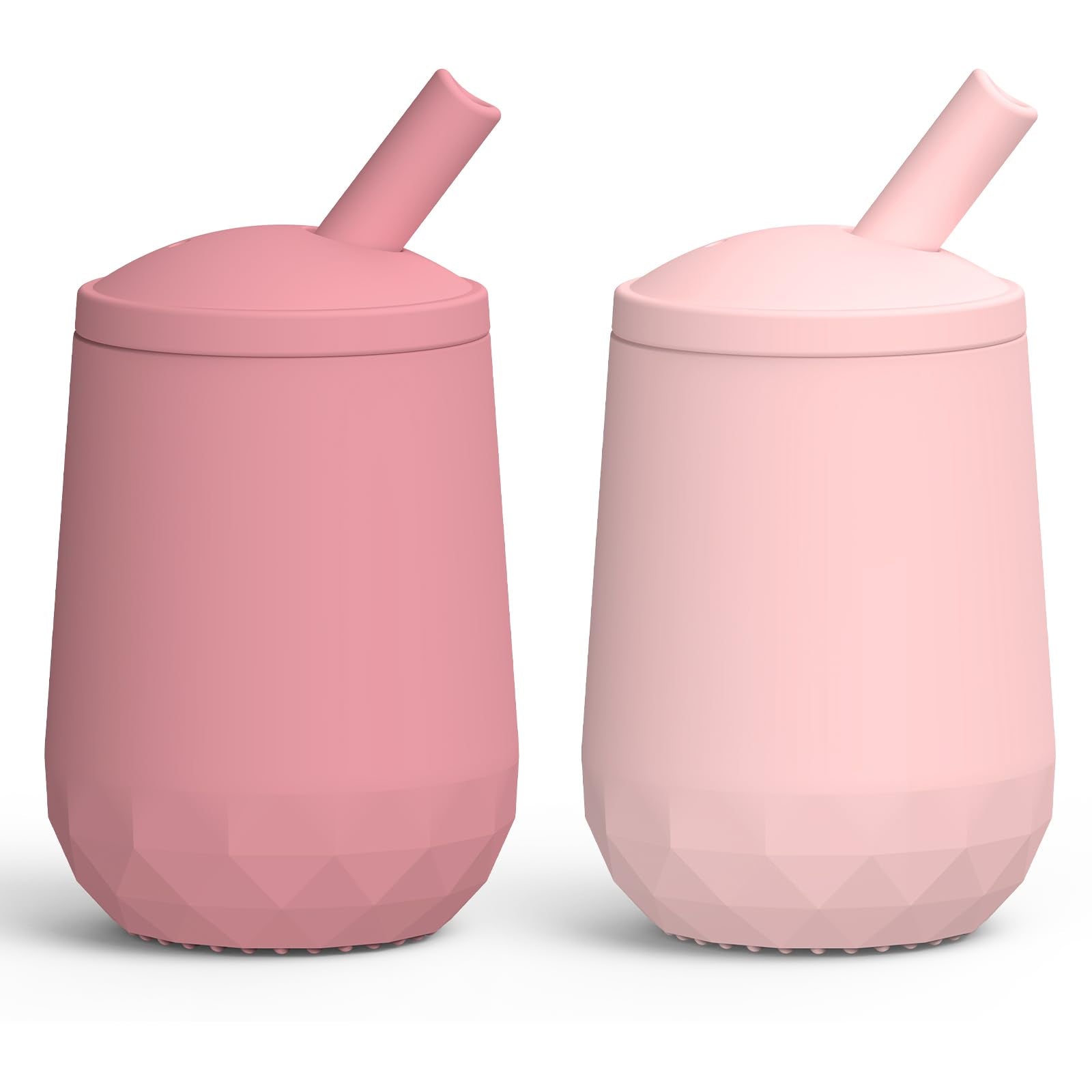 Seposeve silicone straw cups leak-proof design prevents spills during on-the-go drinks