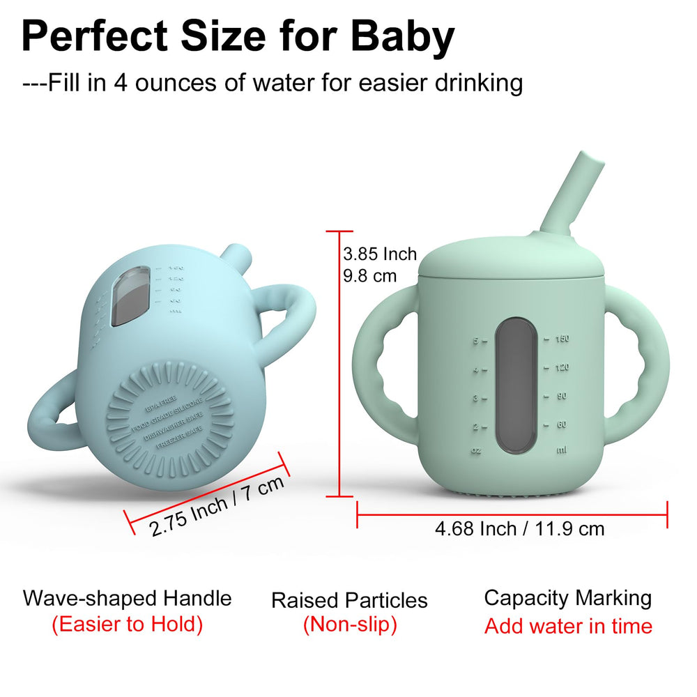 Seposeve dishwasher-safe silicone cups simplify cleaning after use