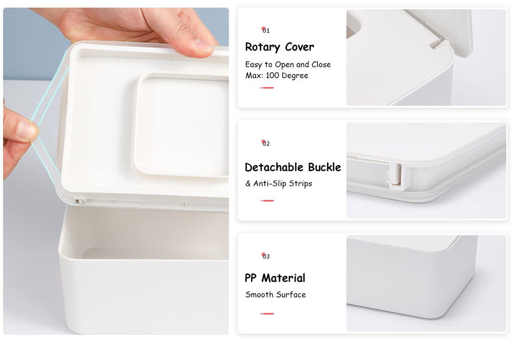 Seposeve top-lid concave design provides convenient access.
