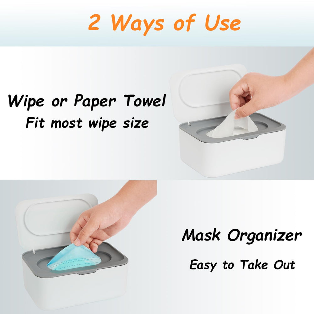 Seposeve top concave lid doubles as storage for small items.