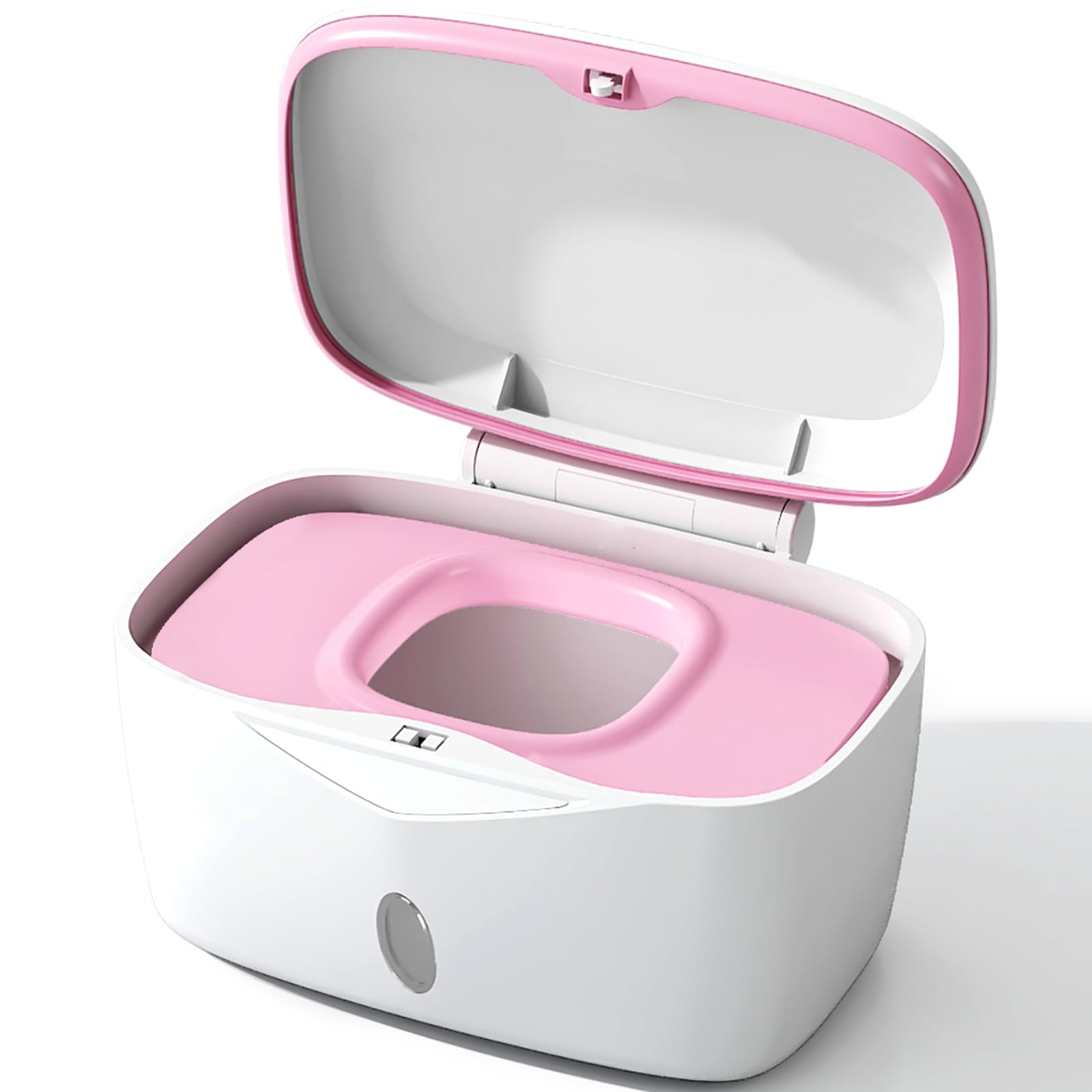 Seposeve wipes dispenser with weighted plate ensures single-wipe dispensing