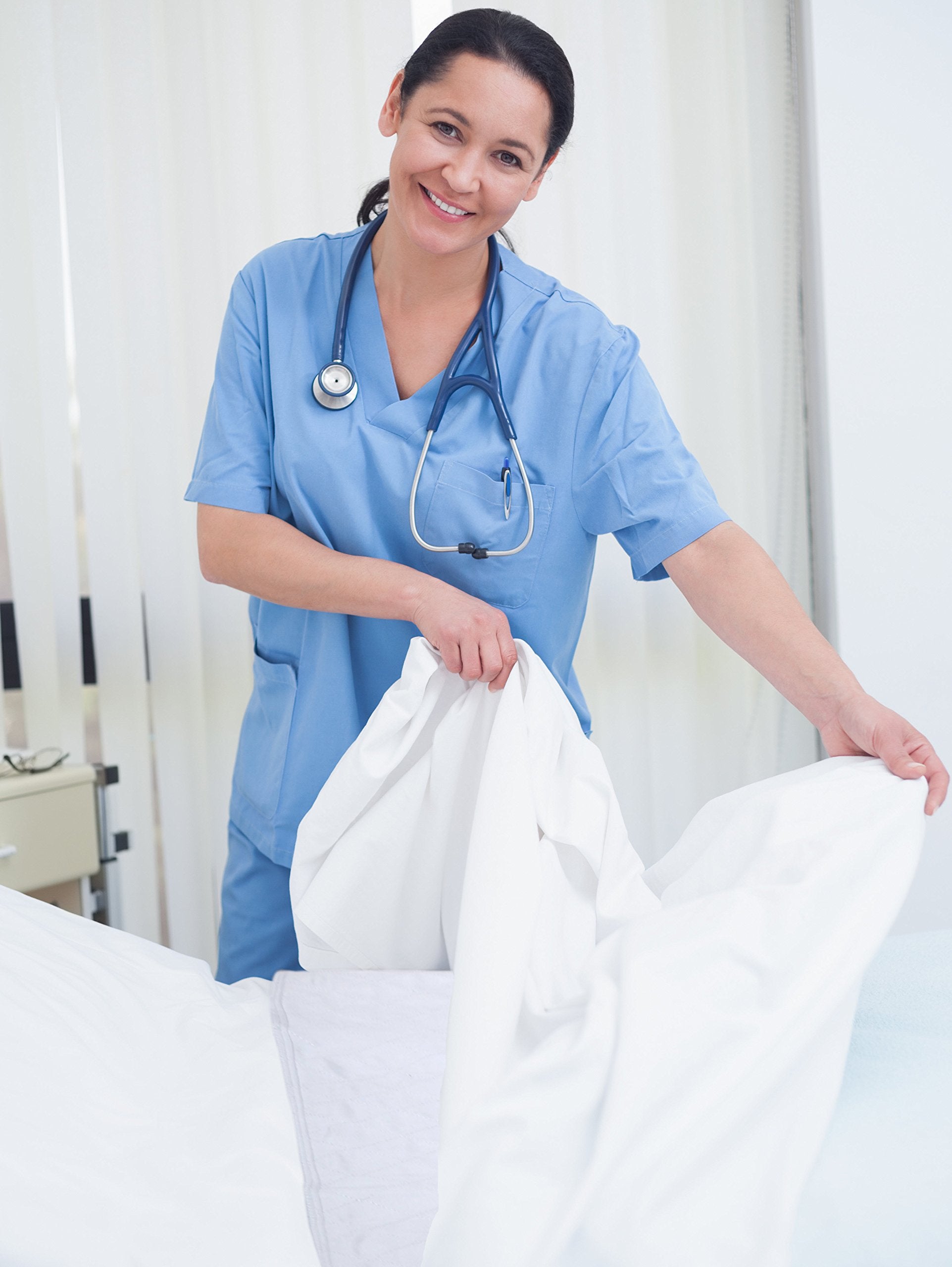 Sequoia Health premium underpad prevents damp sheets and bedding.