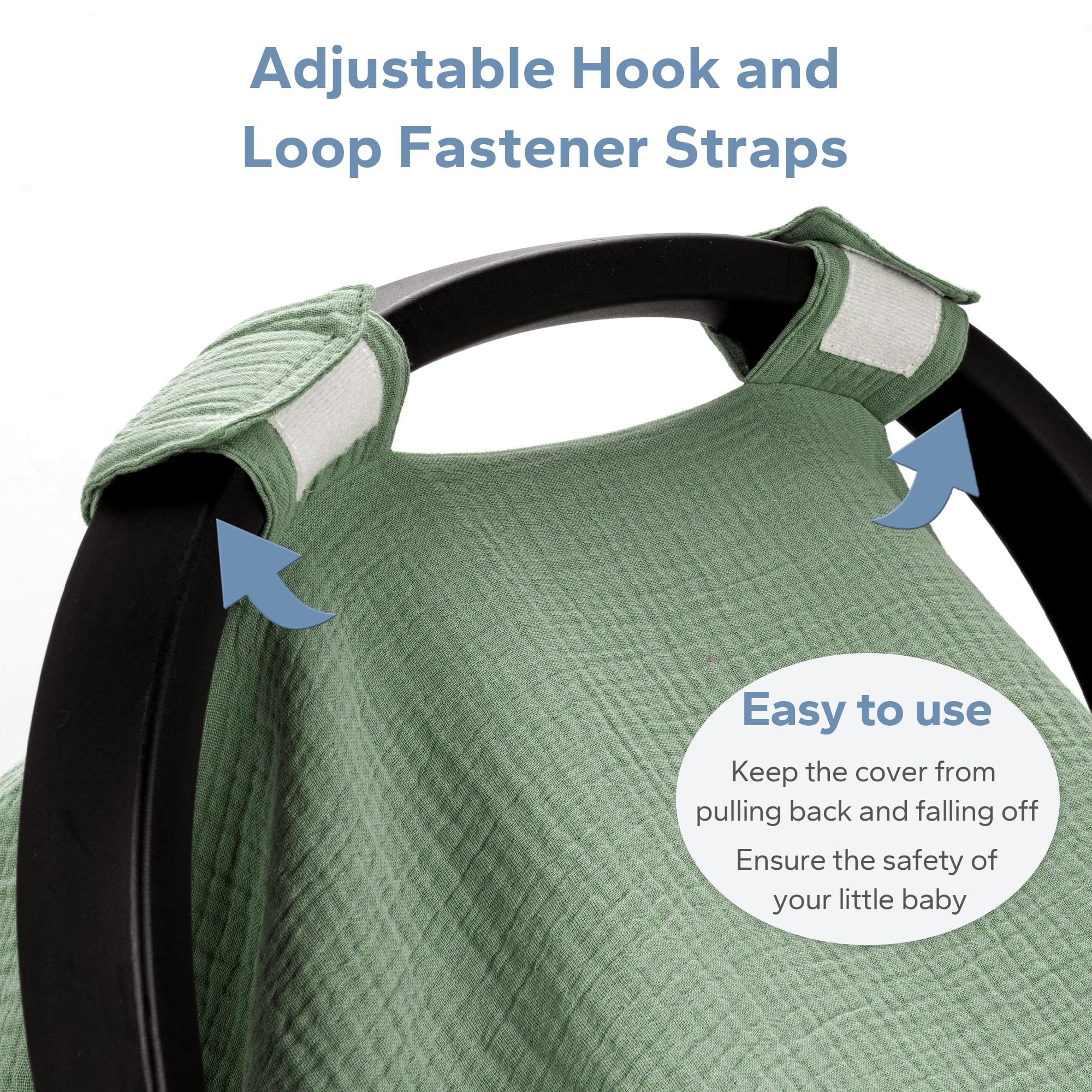 SERAPHY multi-use baby cover doubles as nursing and stroller sun protection.