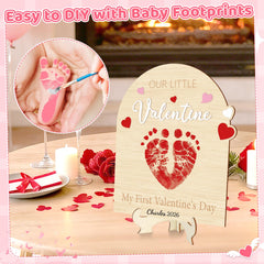Sereliy baby shower photoshoot prop wood sign enhances celebrations.