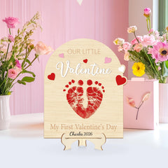 Sereliy DIY footprint egg shape design for personalized mementos.