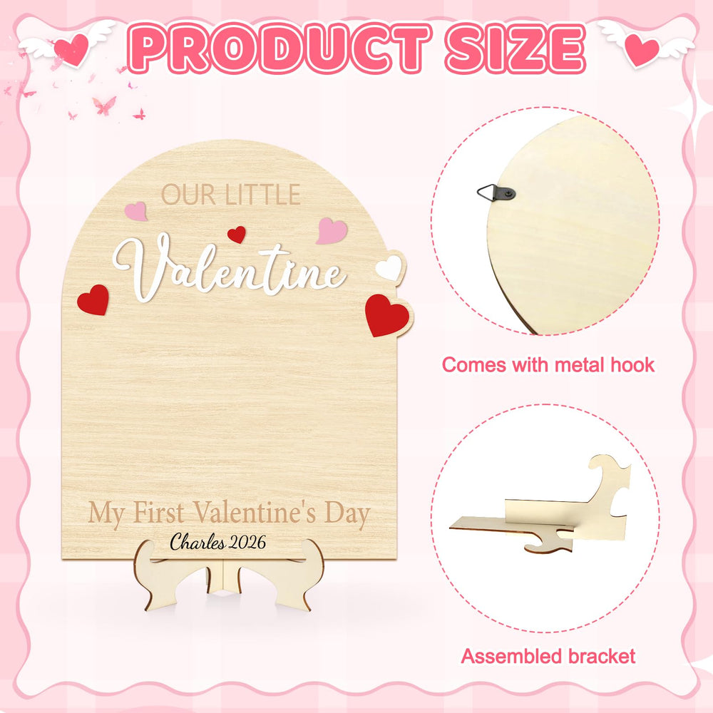 Sereliy Valentine's Day gift sign for parents, captures early memories.