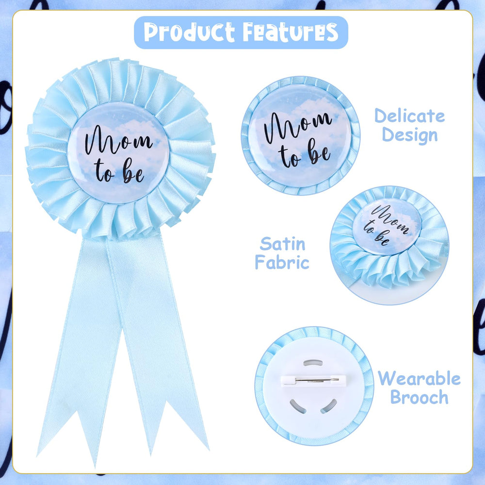 Serencatcher cloud baby shower set display shows coordinated decorations