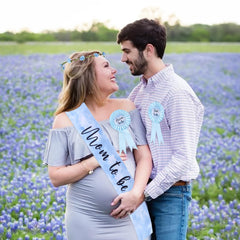 Serencatcher cloud dad to be pin playful accessory for gender reveal photos