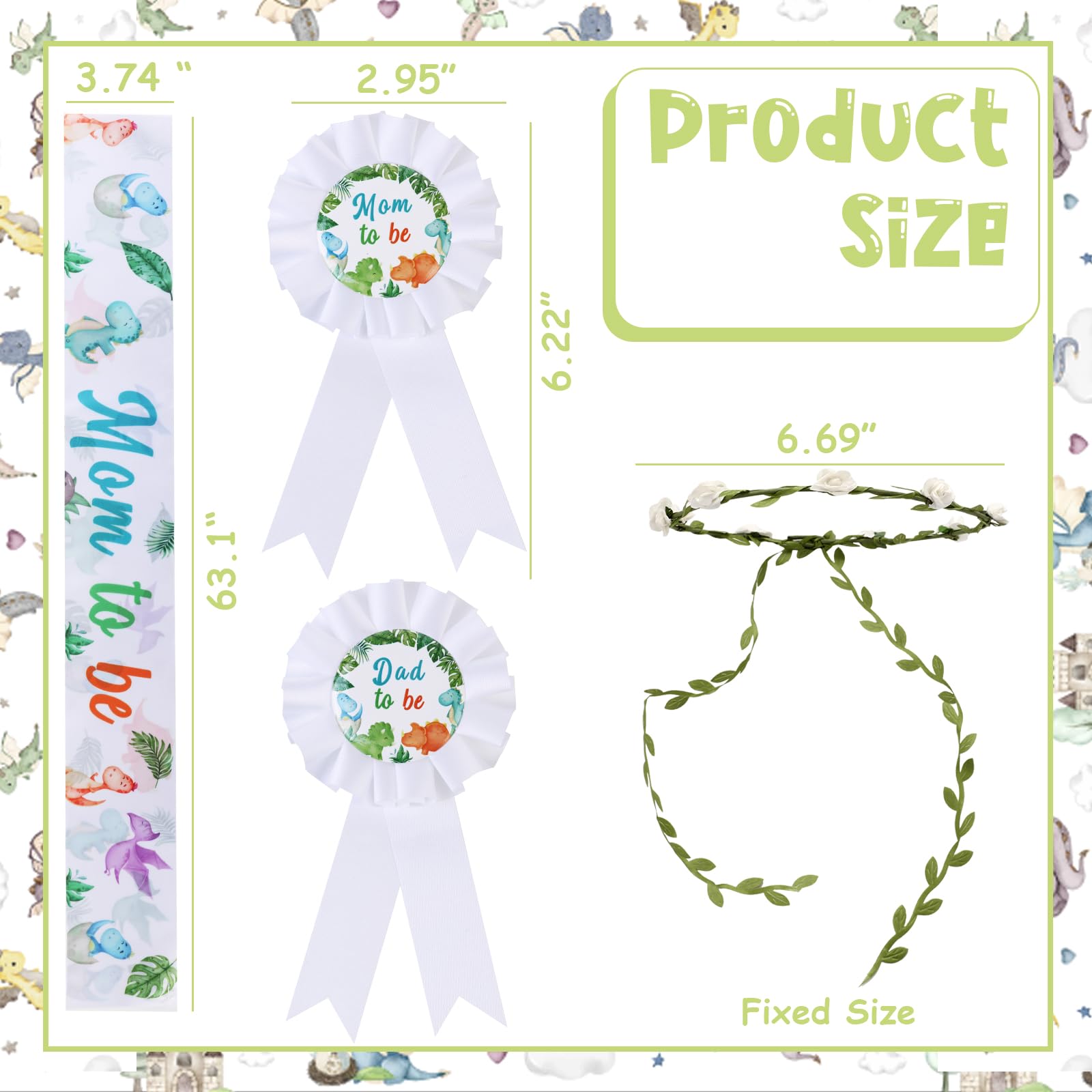 Serencatcher mom-to-be pin badge for a memorable pregnancy moment