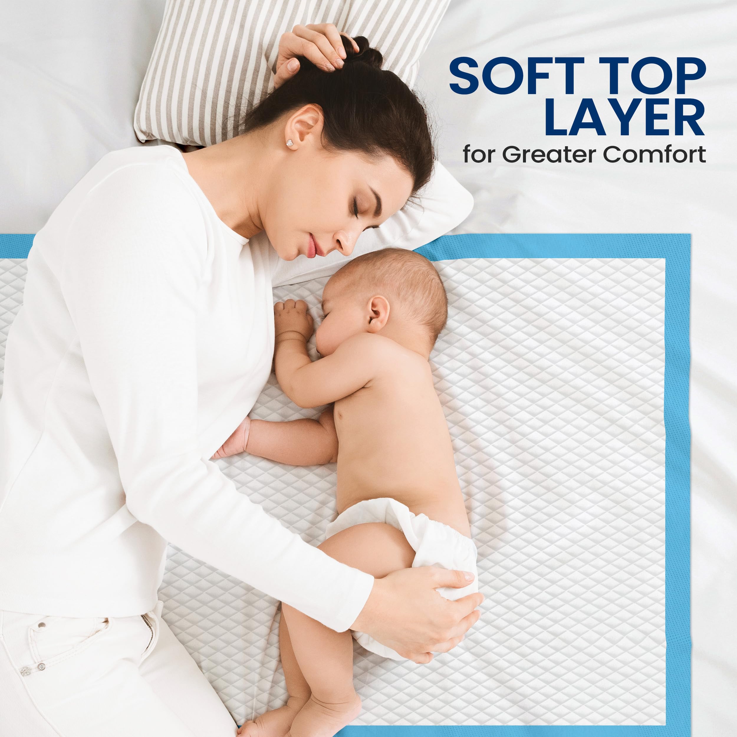 Dimensional view of SereneLife pads measuring 36 by 23 inches for coverage.