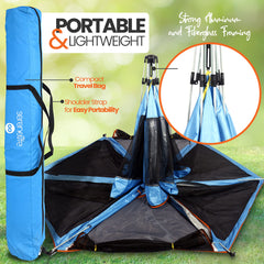 SereneLife On-The-Go Playpen made with non-toxic materials for safety