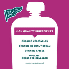 Serenity Kids grass-fed collagen protein boost in pouch