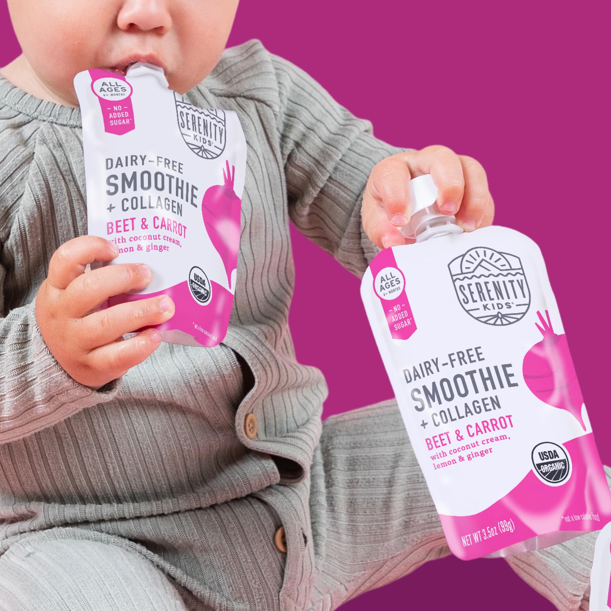 Serenity Kids serving idea image demonstrating spoon-ready texture for feeding moments
