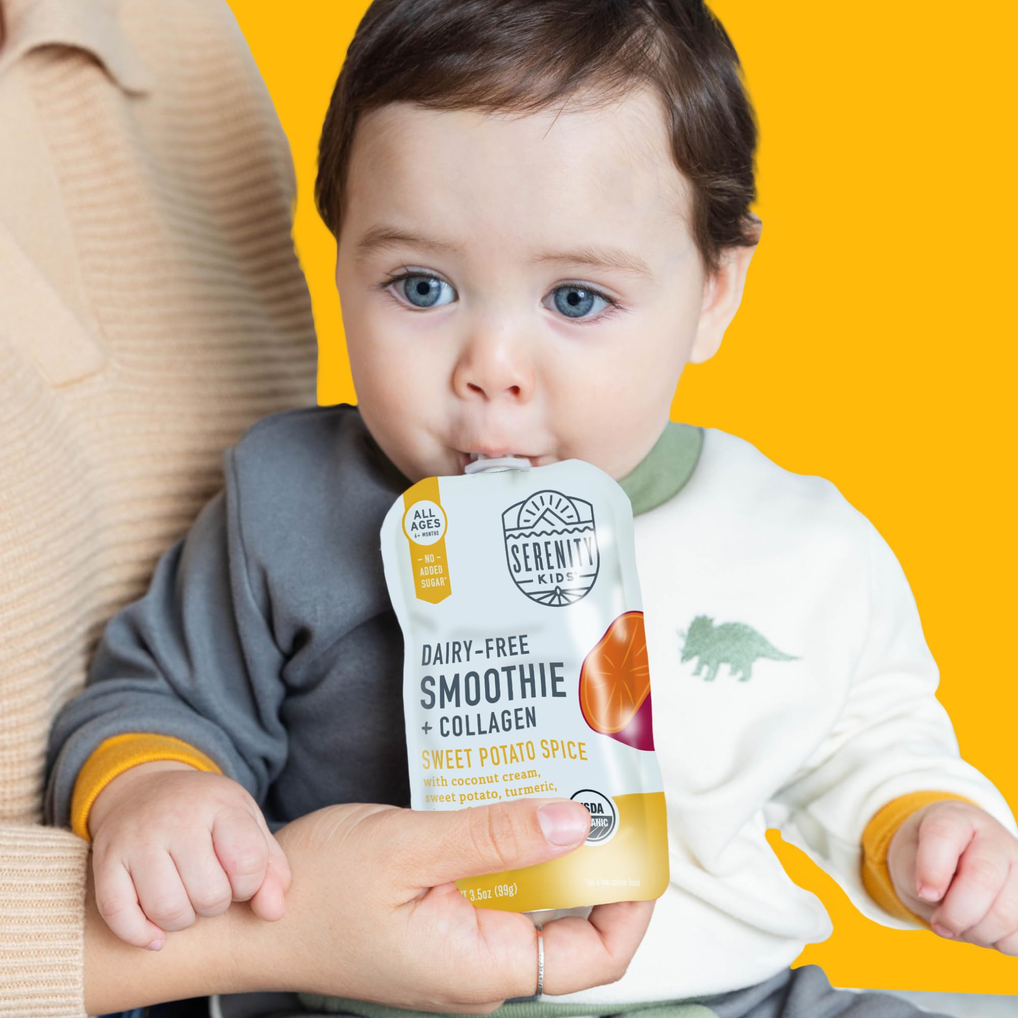 Serenity Kids eco-friendly pouch promoting TerraCycle recycling