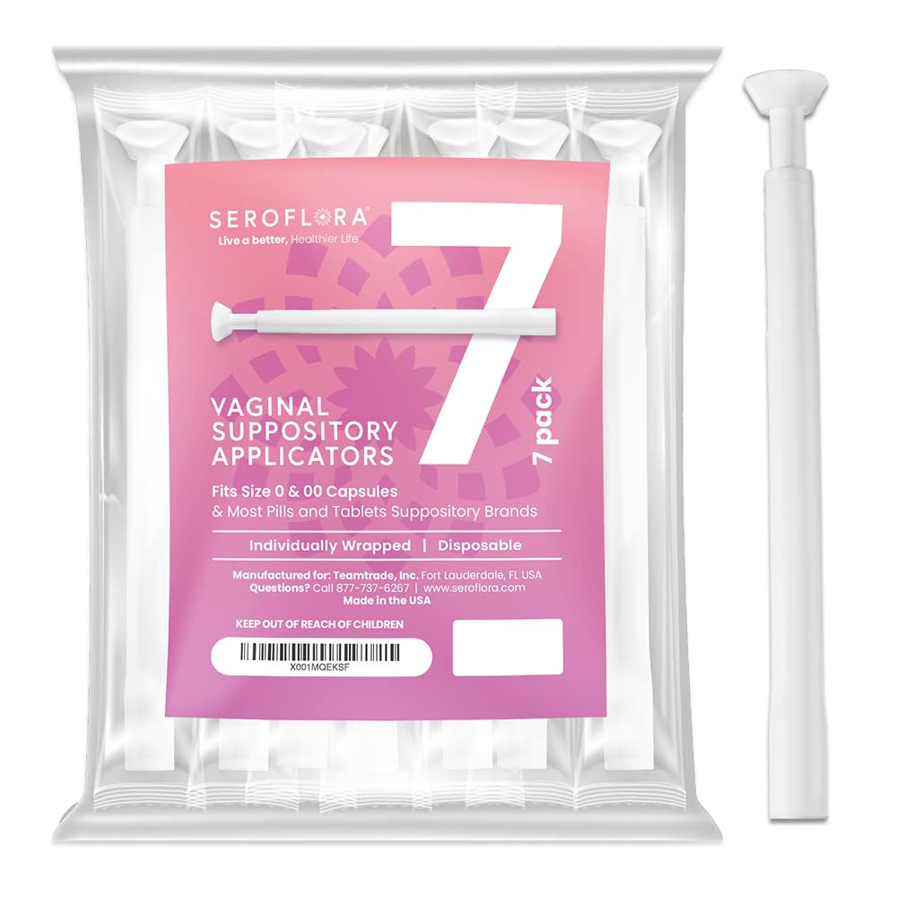 SEROVERA Seroflora vaginal applicator sterilized for safe use with multiple sizes