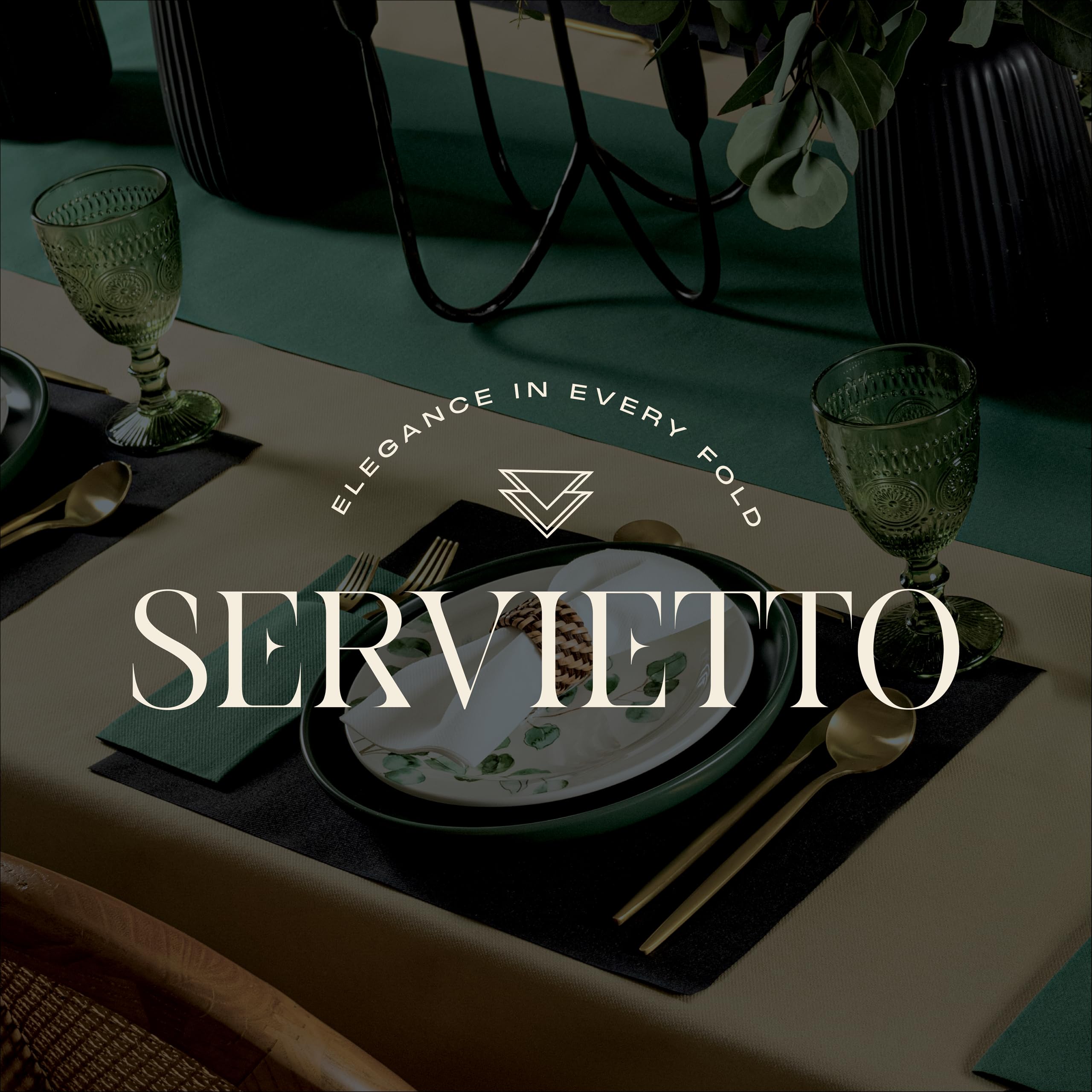 Servietto clothlike placemats red suit family meals and occasions