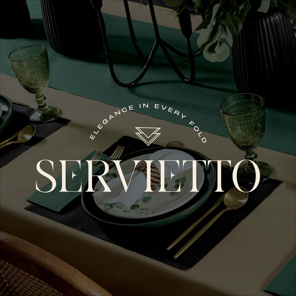 Servietto clothlike placemats red suit family meals and occasions