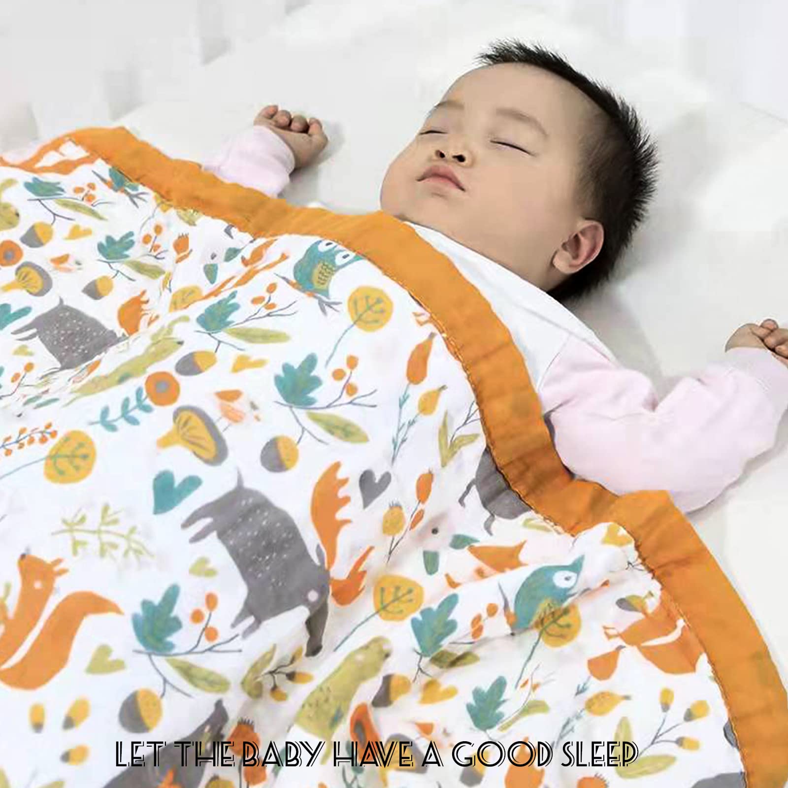 Setaria Viridis forest animals blanket on a picnic for outdoor versatility