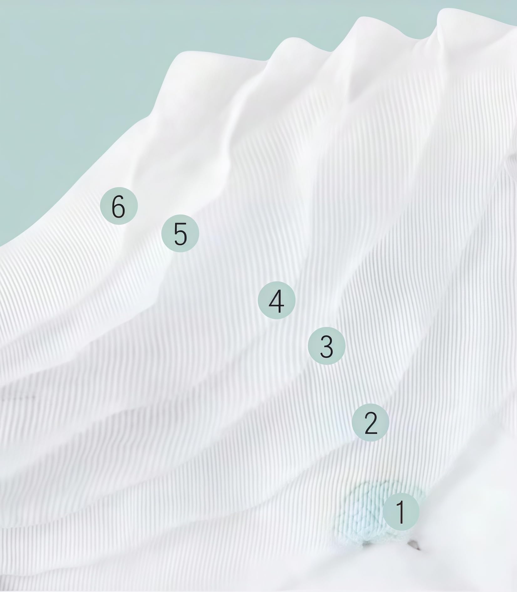 SEVDO plush back layer adds warmth and cozy feeling during naps