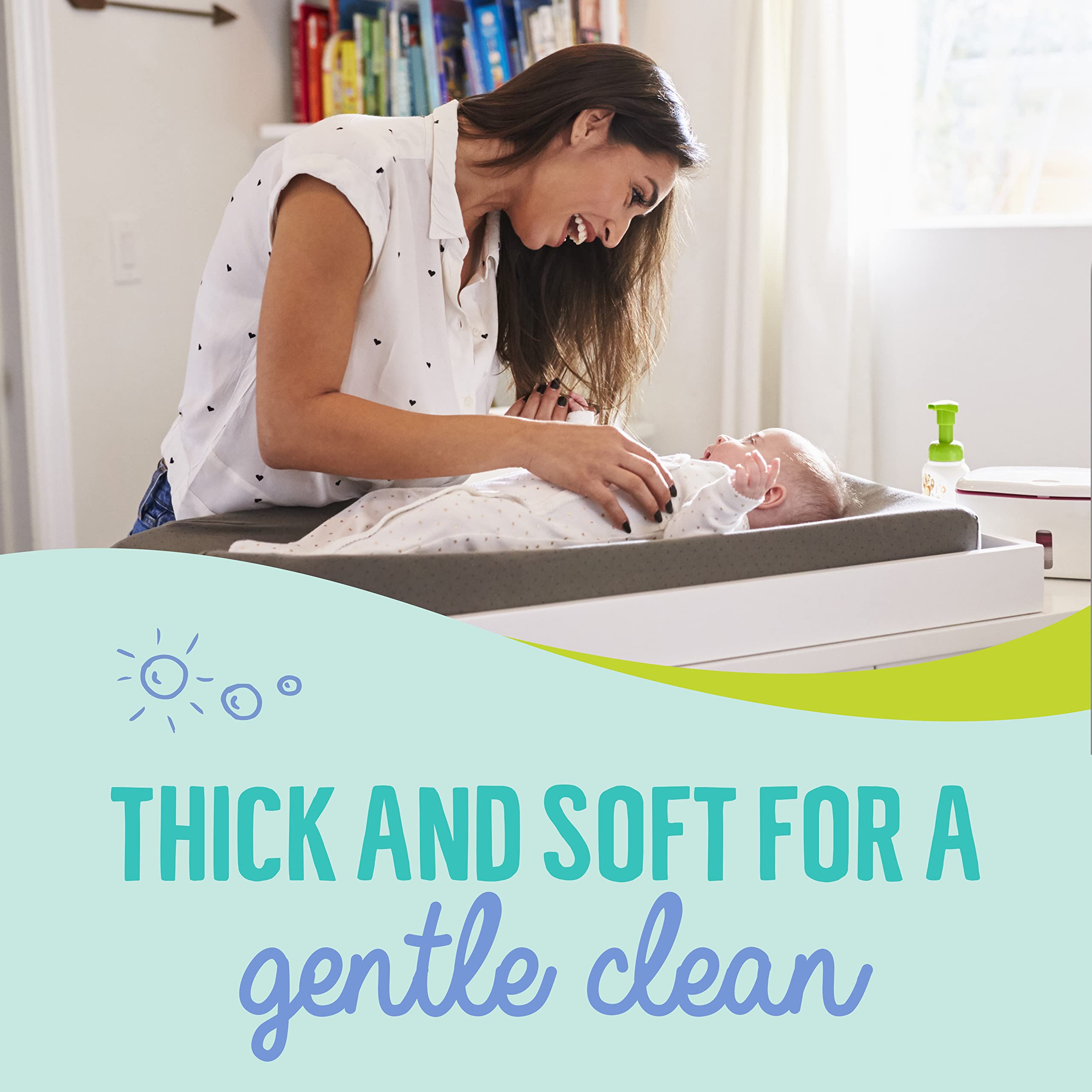 Seventh Generation wipes with plant-derived aloe for conditioning.