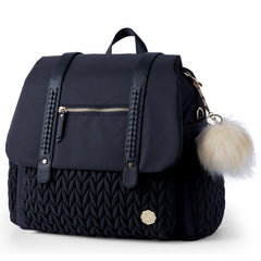 SEWBOO diaper bag backpack top view showcases organized storage and easy access.