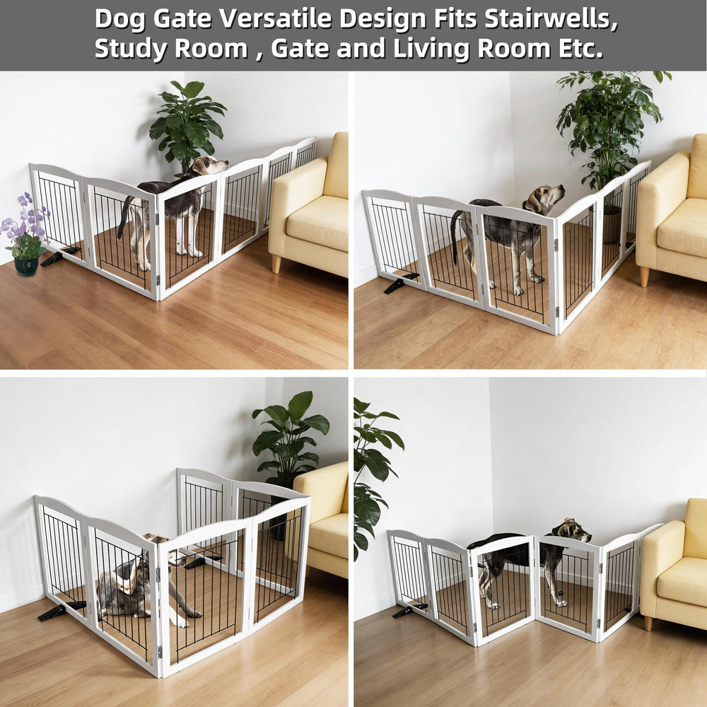 SFJC dog fence indoor expanded to cover wide hallways and doorways