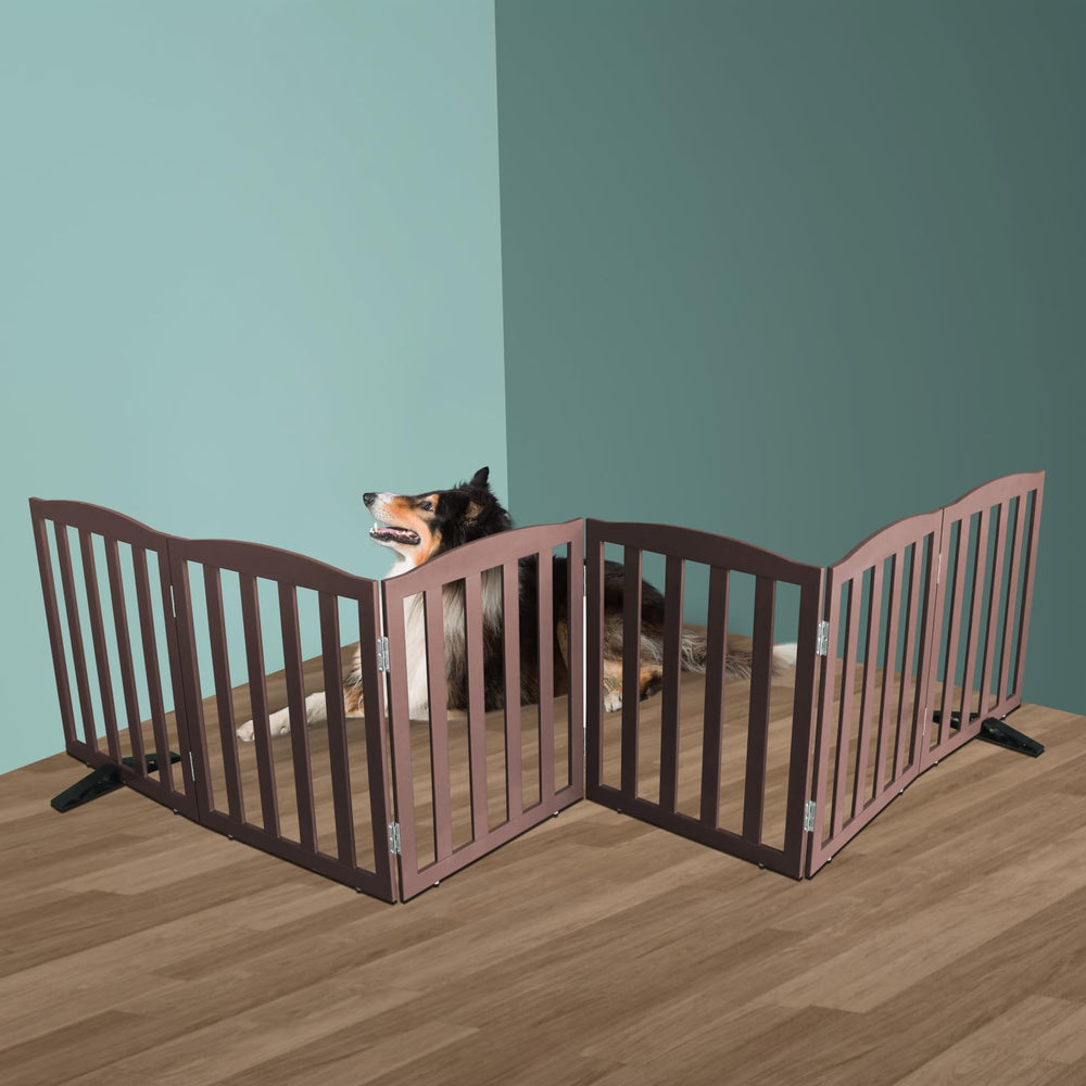 Collapsed SFJC gate folds away for easy storage in tight spaces.