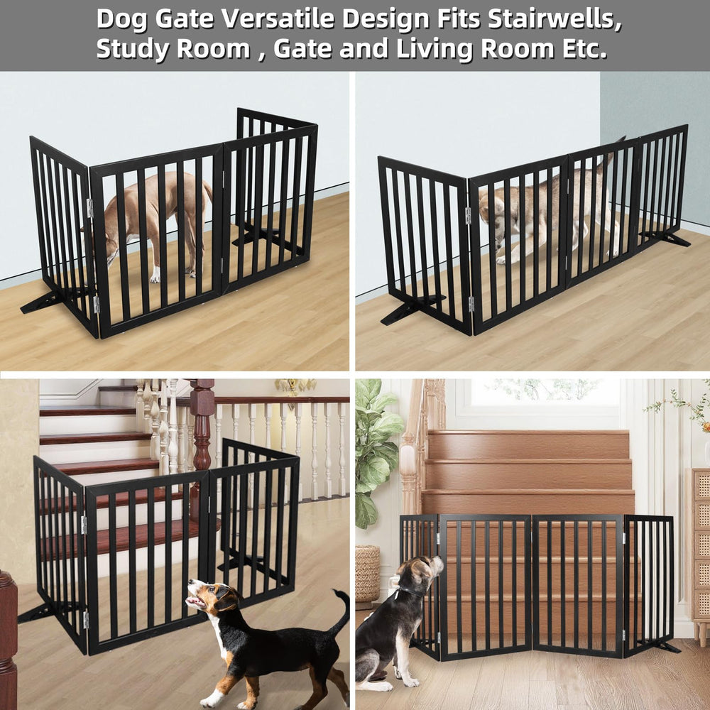 SFJC foldable gate collapsed for compact storage.