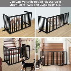SFJC foldable gate collapsed for compact storage.