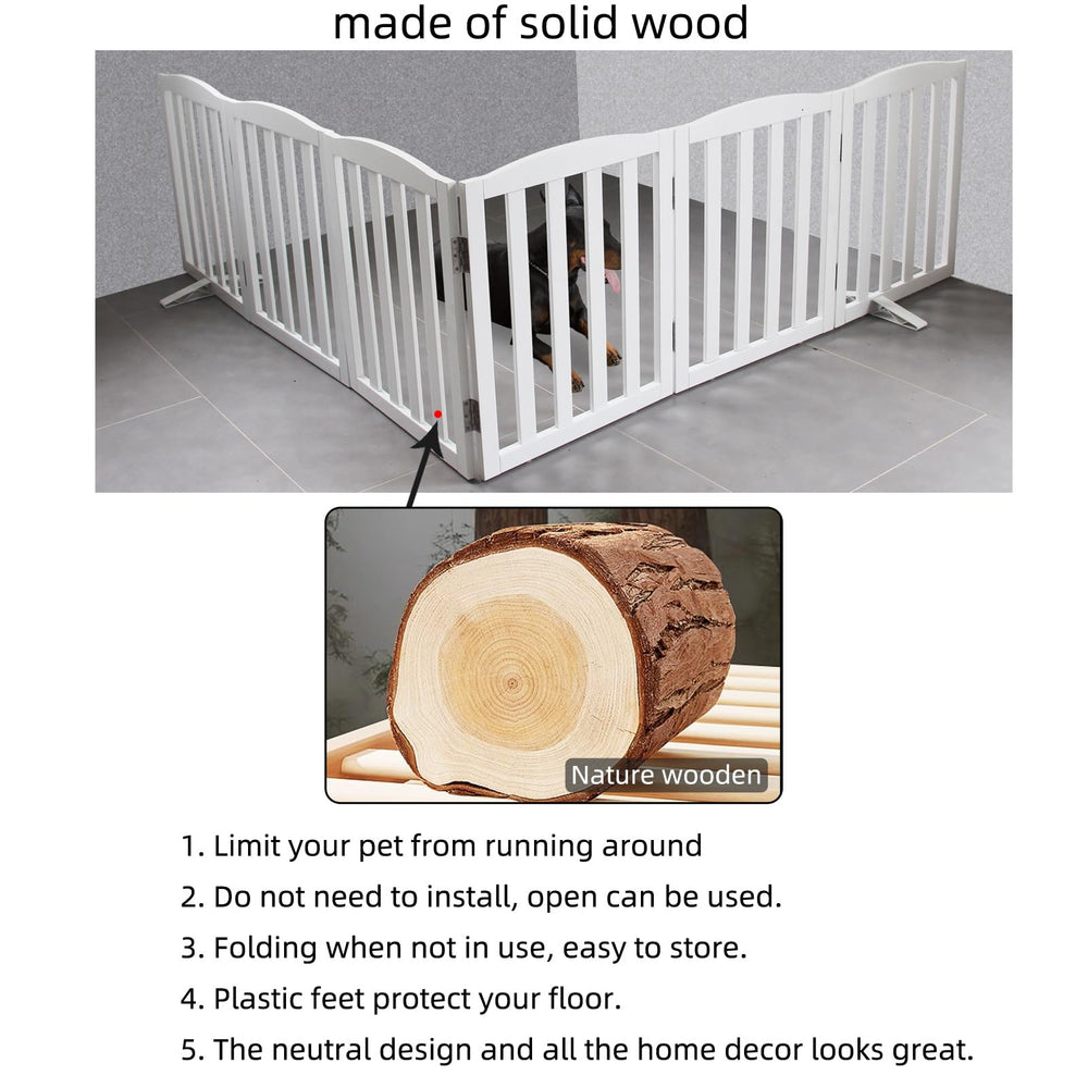 SFJC wooden and metal gate combines natural look with durable construction.