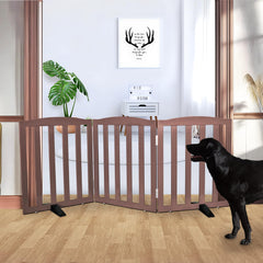SFJC freestanding 3-panel gate ready to use in any room