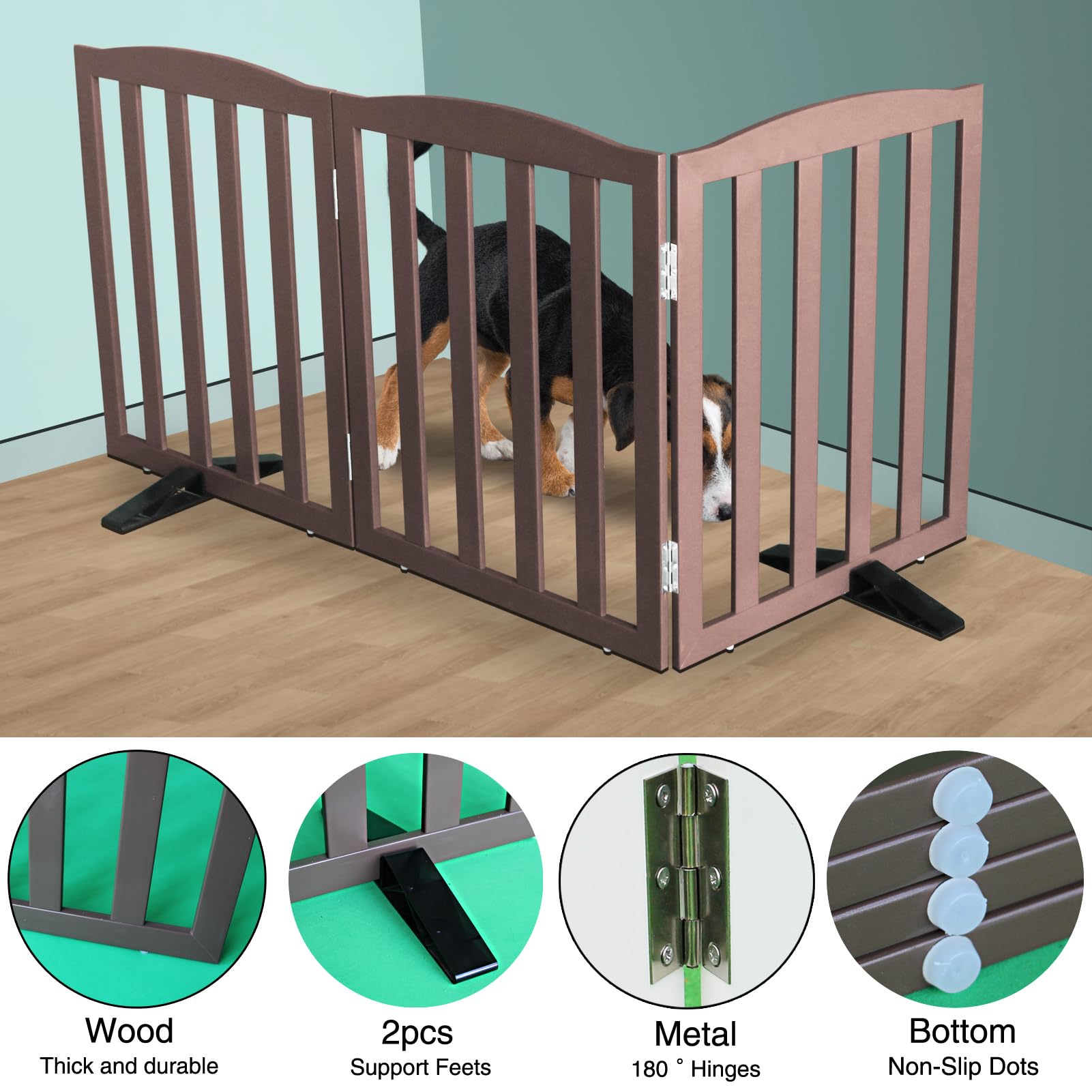 SFJC no-assembly-needed gate ready for instant use