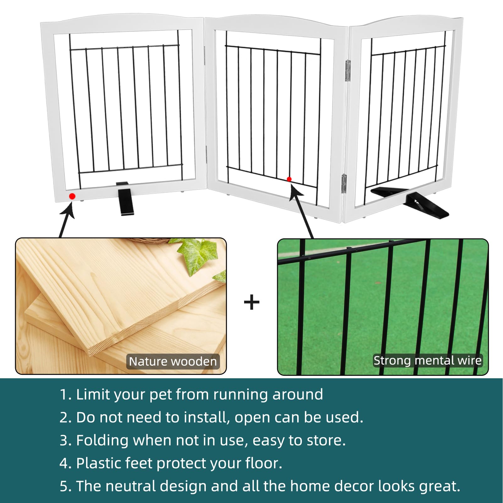 SFJC open configuration measures 60x24 inches for wider spaces