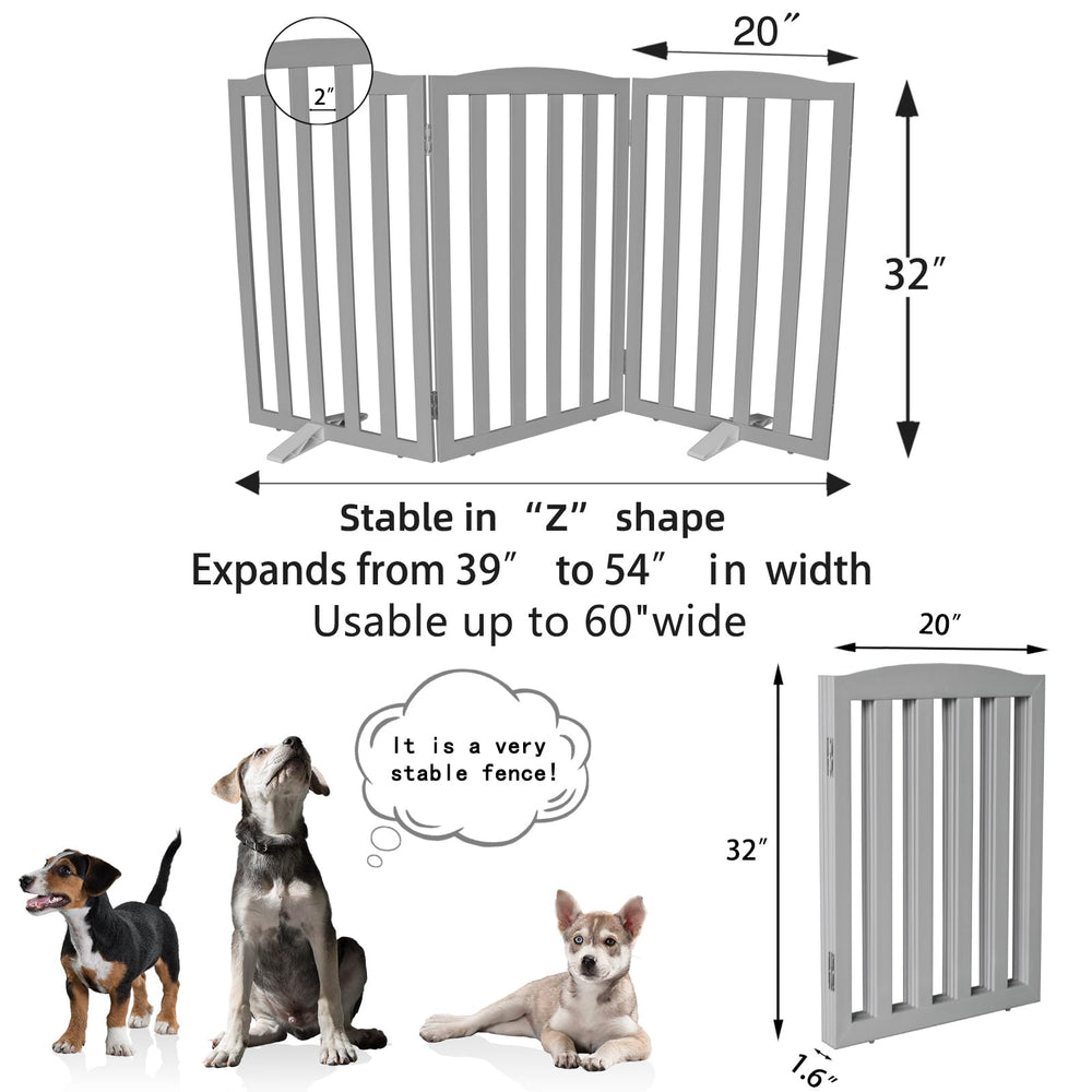 SFJC pet gate shown in doorway and hallway setups for versatile home use.