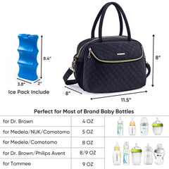 SFYBYHEART bag holding six bottles up to 9 oz