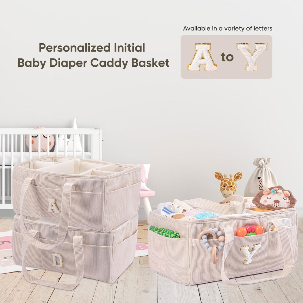 Versatile baby organizer suitable as bath caddy and diaper tote