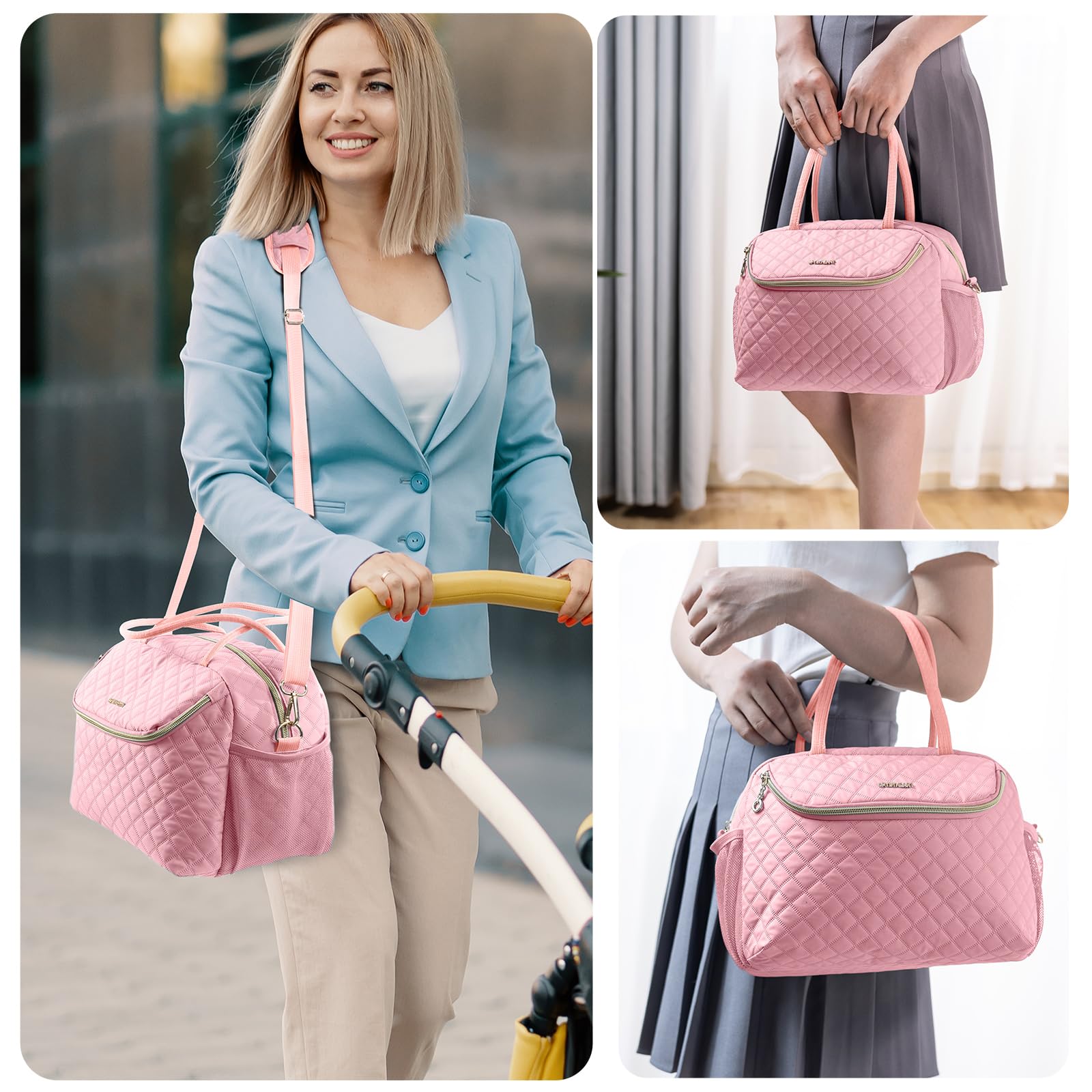 SFYBYHEART bag holds up to six bottles of 9 ounces.