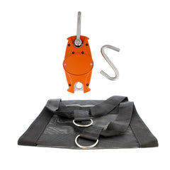 Blue Rural365 scale with dismountable hook ready to hang or hold