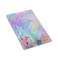 Sghxwp mermaid glitter detail catches light for subtle room sparkle