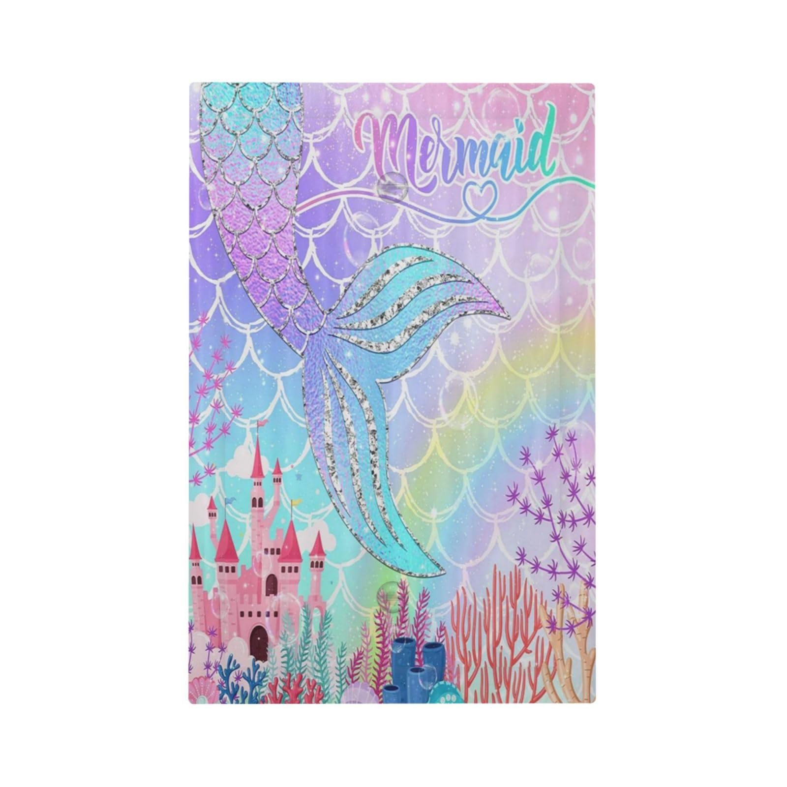 Sghxwp mermaid tail switch cover adds whimsy and durable protection for kids rooms