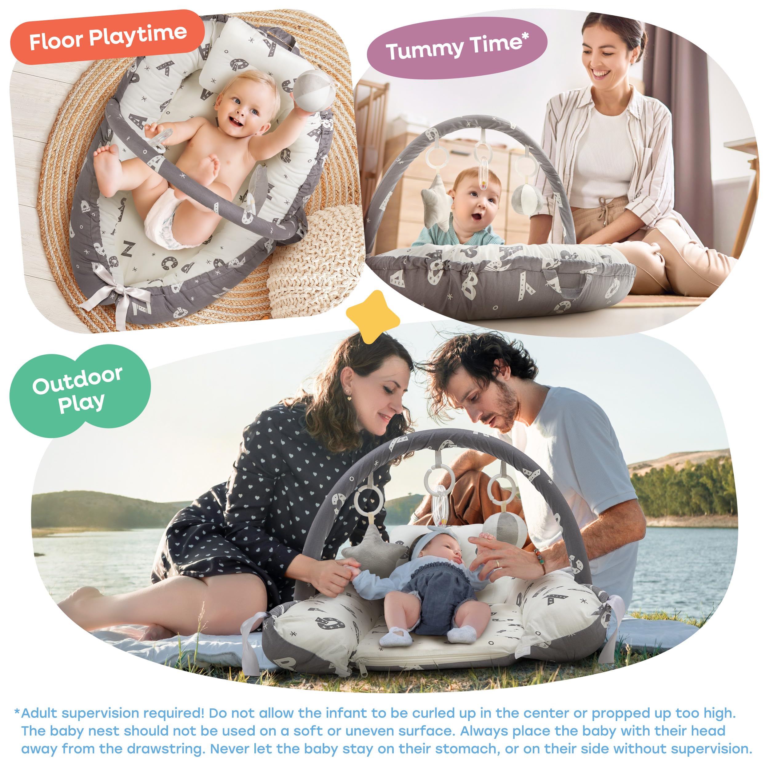 Shakid five patterns with double-sided design boost visual interest