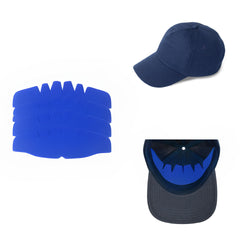 Shapers Image CapPro blue crown insert for baseball caps keeps shape and fit.
