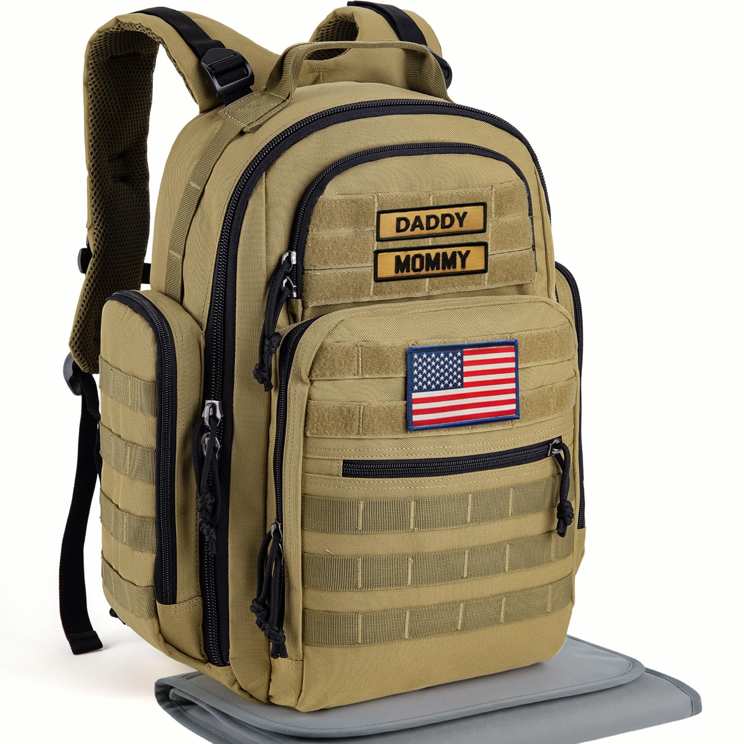 SHARKMOUTH durable 900D Oxford fabric for lasting use.