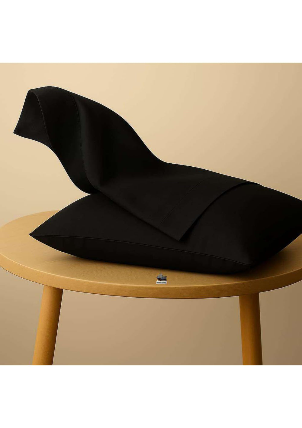 Shashwat Bedding toddler pillowcase black color complements nursery decor.