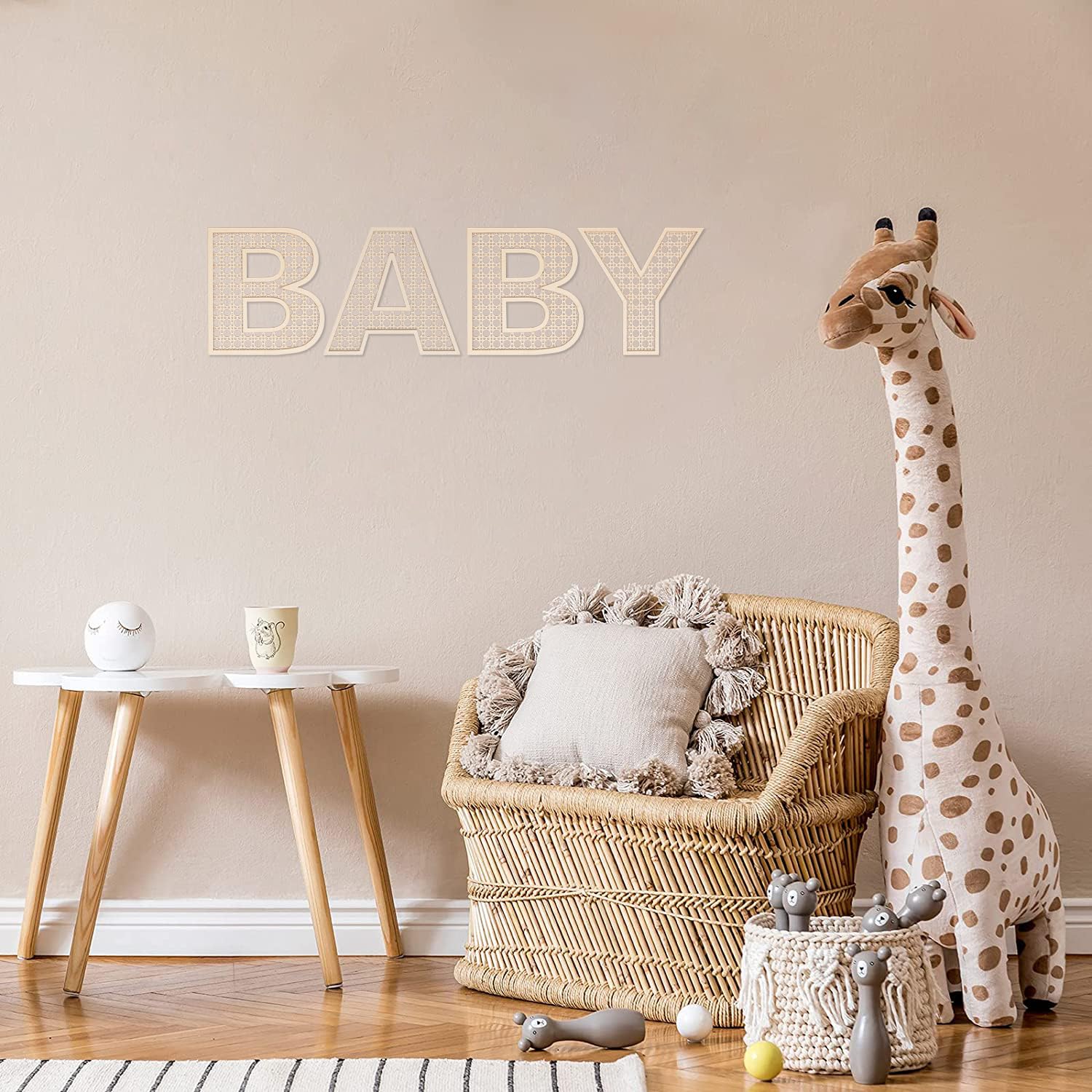 She Love E decor for bedrooms, creating a warm focal point.