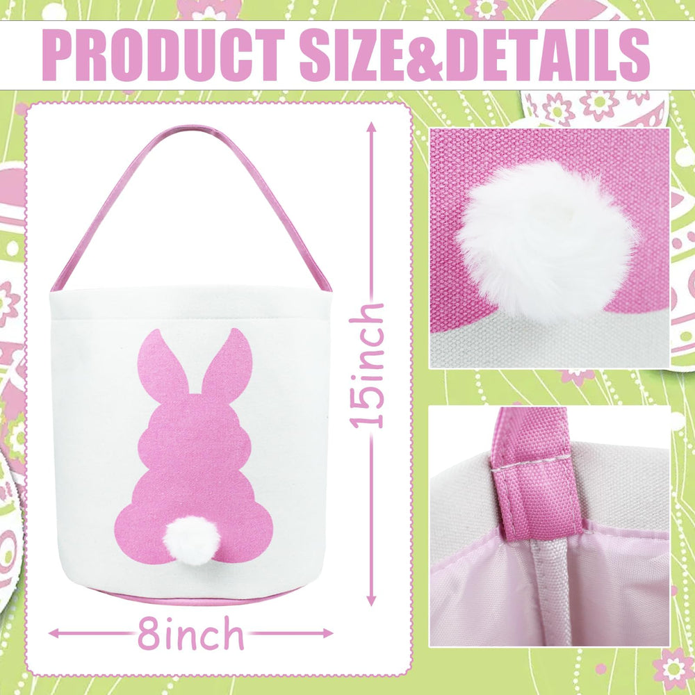 SHEHARUHI Easter Basket 3D tail close-up showing fluffy tail detail