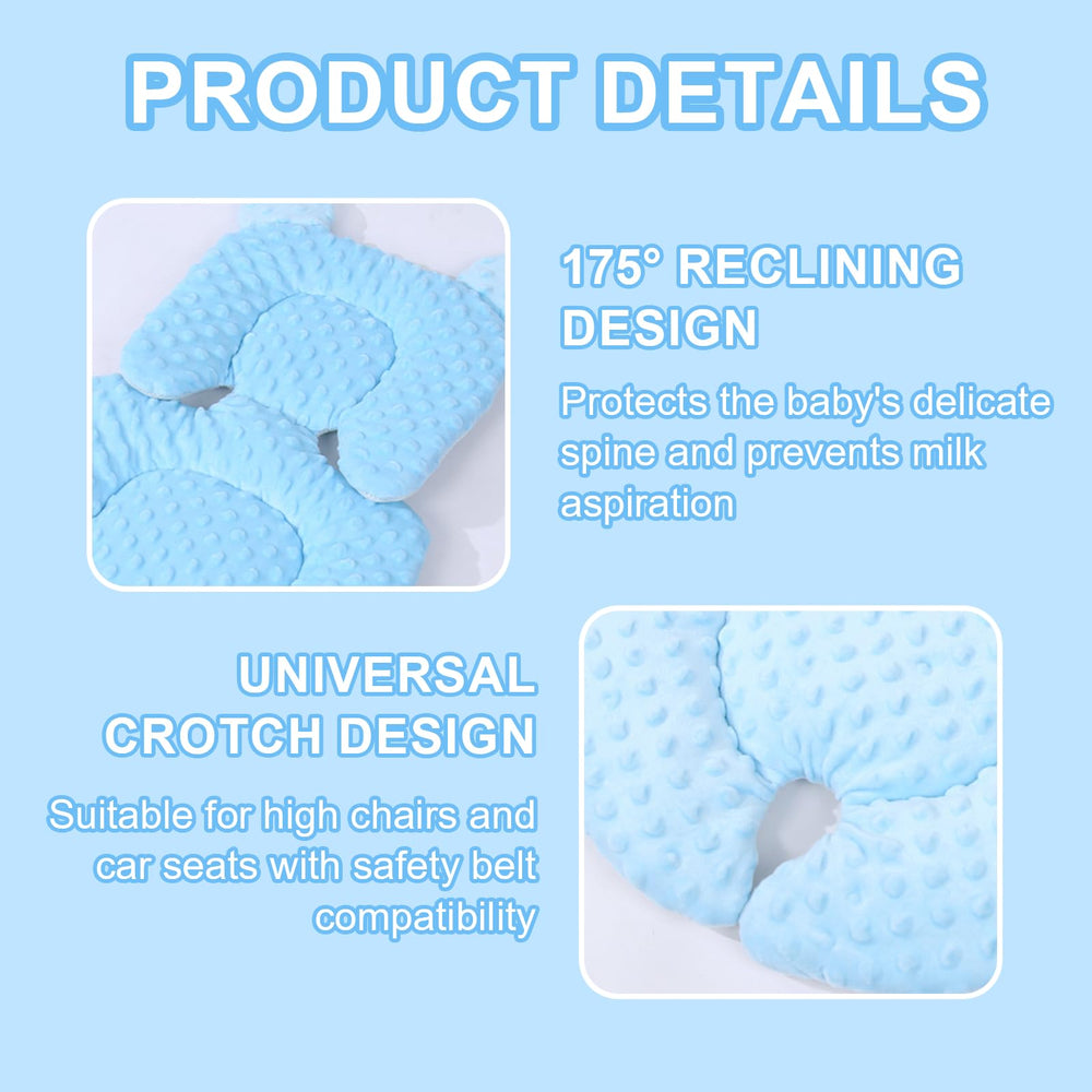 Travel-ready 3D mesh detail on SHEKAKO seat pad for breathability.