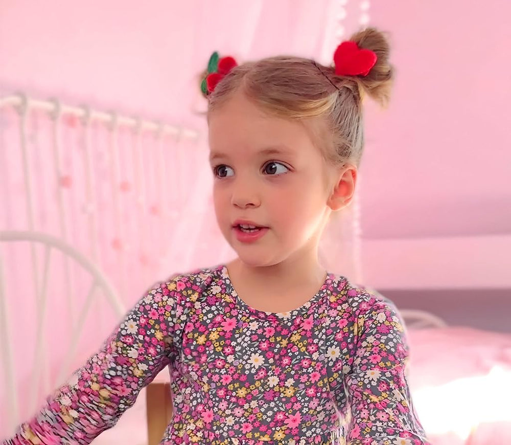 Shelbybox hair clips flowers brighten looks with secure, gentle grip.