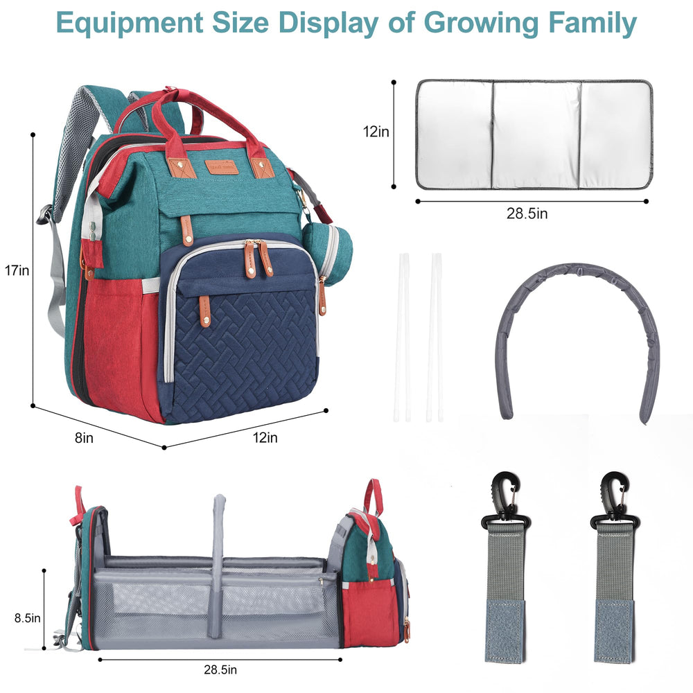 Shengmeister bottle-warming pocket shown for on-the-go feeding convenience.